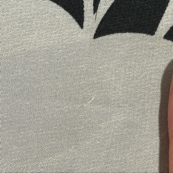 EUC Fossil flirty boho black, grey and yellow floral skirt size 12 (runs small) - Picture 5 of 6